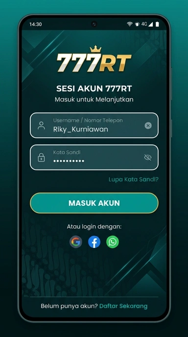 Masuk Akun 777rt untuk Pengguna Android