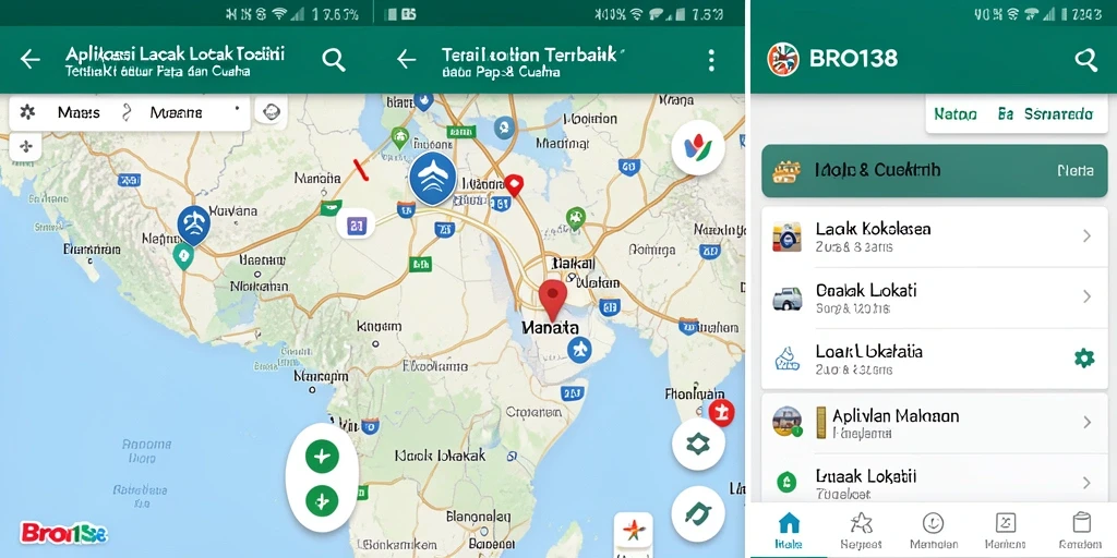 Antarmuka intuitif dan fungsi pelacakan lokasi jelas.